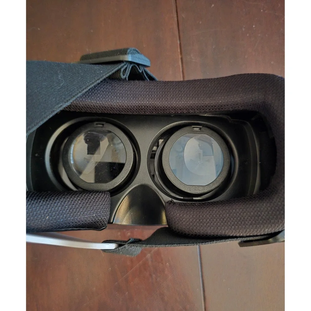 VR BOX Virtual Reality Glasses Headset White Black Adjustable‎ Strap